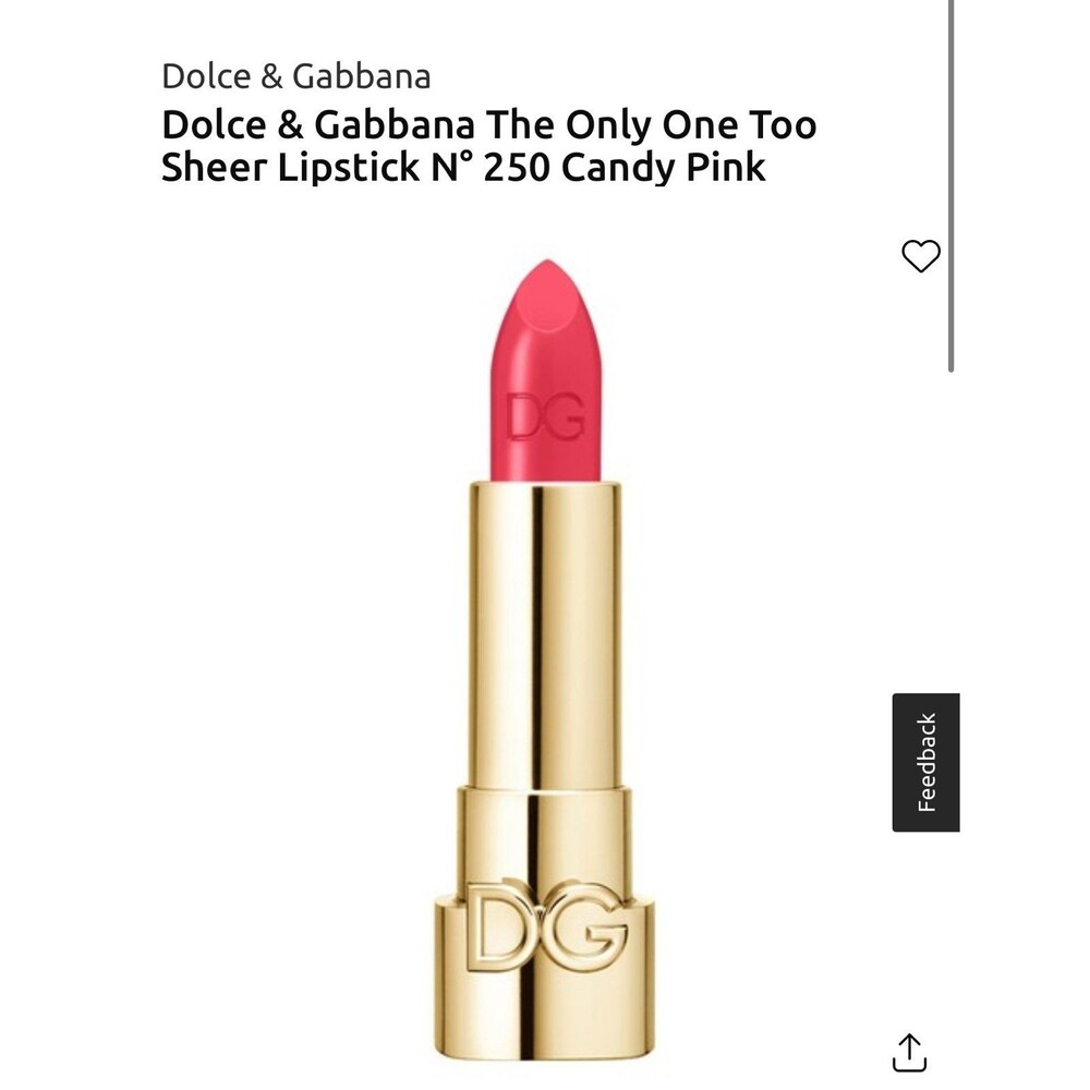 D & G Dolce and Gabbana the only one lipstick Candy Pink 250
